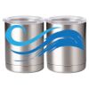 10 oz. Silver Stainless Steel Short Tumbler Thumbnail