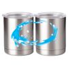 10 oz. Silver Stainless Steel Short Tumbler Thumbnail