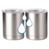10 oz. Silver Stainless Steel Short Tumbler Thumbnail