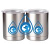 10 oz. Silver Stainless Steel Short Tumbler Thumbnail