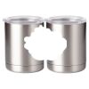 10 oz. Silver Stainless Steel Short Tumbler Thumbnail