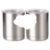 10 oz. Silver Stainless Steel Short Tumbler Thumbnail