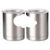 10 oz. Silver Stainless Steel Short Tumbler Thumbnail