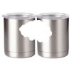 10 oz. Silver Stainless Steel Short Tumbler Thumbnail