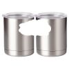 10 oz. Silver Stainless Steel Short Tumbler Thumbnail