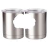 10 oz. Silver Stainless Steel Short Tumbler Thumbnail
