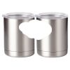 10 oz. Silver Stainless Steel Short Tumbler Thumbnail