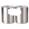 10 oz. Silver Stainless Steel Short Tumbler Thumbnail