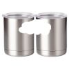 10 oz. Silver Stainless Steel Short Tumbler Thumbnail