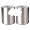 10 oz. Silver Stainless Steel Short Tumbler Thumbnail