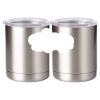 10 oz. Silver Stainless Steel Short Tumbler Thumbnail