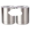 10 oz. Silver Stainless Steel Short Tumbler Thumbnail