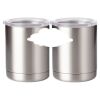 10 oz. Silver Stainless Steel Short Tumbler Thumbnail