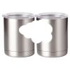 10 oz. Silver Stainless Steel Short Tumbler Thumbnail