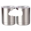 10 oz. Silver Stainless Steel Short Tumbler Thumbnail