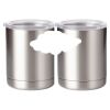 10 oz. Silver Stainless Steel Short Tumbler Thumbnail
