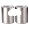 10 oz. Silver Stainless Steel Short Tumbler Thumbnail