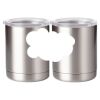 10 oz. Silver Stainless Steel Short Tumbler Thumbnail