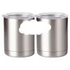 10 oz. Silver Stainless Steel Short Tumbler Thumbnail