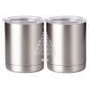 10 oz. Silver Stainless Steel Short Tumbler Thumbnail