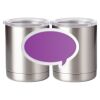 10 oz. Silver Stainless Steel Short Tumbler Thumbnail