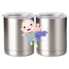 10 oz. Silver Stainless Steel Short Tumbler Thumbnail