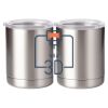 10 oz. Silver Stainless Steel Short Tumbler Thumbnail