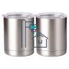 10 oz. Silver Stainless Steel Short Tumbler Thumbnail