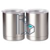 10 oz. Silver Stainless Steel Short Tumbler Thumbnail