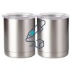 10 oz. Silver Stainless Steel Short Tumbler Thumbnail