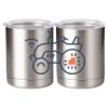 10 oz. Silver Stainless Steel Short Tumbler Thumbnail