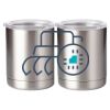 10 oz. Silver Stainless Steel Short Tumbler Thumbnail