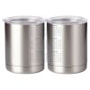 10 oz. Silver Stainless Steel Short Tumbler Thumbnail