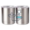 10 oz. Silver Stainless Steel Short Tumbler Thumbnail