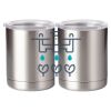 10 oz. Silver Stainless Steel Short Tumbler Thumbnail