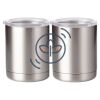 10 oz. Silver Stainless Steel Short Tumbler Thumbnail
