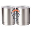 10 oz. Silver Stainless Steel Short Tumbler Thumbnail