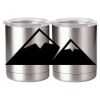 10 oz. Silver Stainless Steel Short Tumbler Thumbnail