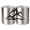 10 oz. Silver Stainless Steel Short Tumbler Thumbnail