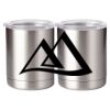 10 oz. Silver Stainless Steel Short Tumbler Thumbnail