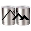 10 oz. Silver Stainless Steel Short Tumbler Thumbnail