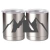 10 oz. Silver Stainless Steel Short Tumbler Thumbnail