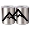 10 oz. Silver Stainless Steel Short Tumbler Thumbnail