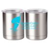 10 oz. Silver Stainless Steel Short Tumbler Thumbnail