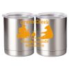 10 oz. Silver Stainless Steel Short Tumbler Thumbnail