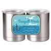 10 oz. Silver Stainless Steel Short Tumbler Thumbnail