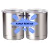 10 oz. Silver Stainless Steel Short Tumbler Thumbnail