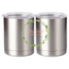 10 oz. Silver Stainless Steel Short Tumbler Thumbnail