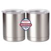 10 oz. Silver Stainless Steel Short Tumbler Thumbnail