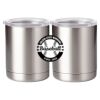 10 oz. Silver Stainless Steel Short Tumbler Thumbnail